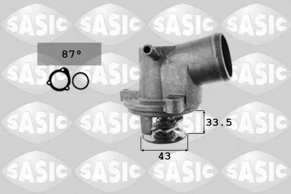 Thermostat, coolant