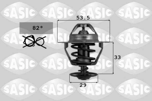 Thermostat, coolant