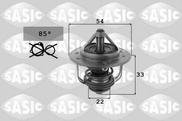 Thermostat, coolant