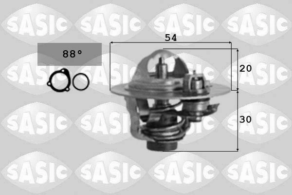 Thermostat, coolant