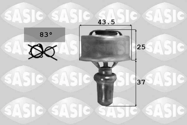 Thermostat, coolant