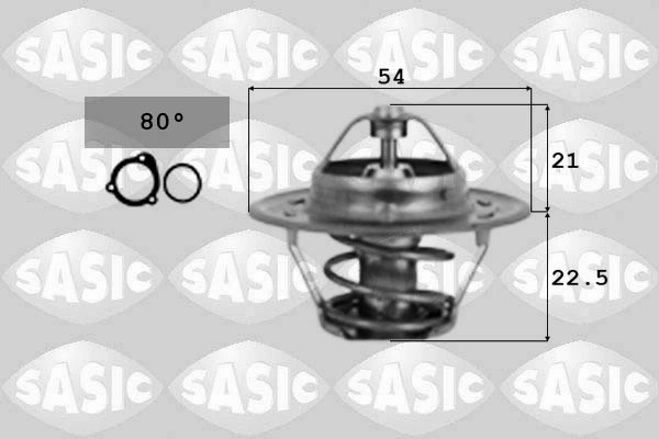 Thermostat, coolant