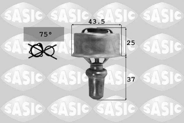 Thermostat, coolant