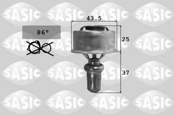 Thermostat, coolant