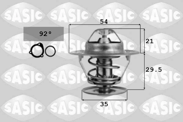 Thermostat, coolant