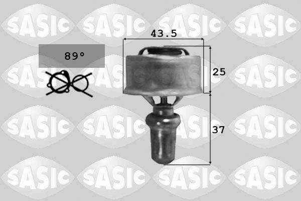 Thermostat, coolant