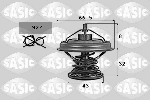 Thermostat, coolant