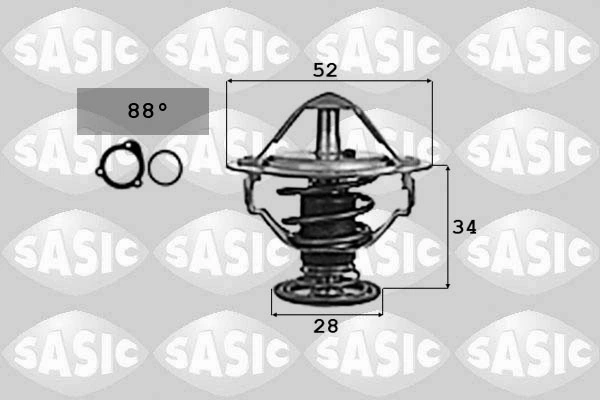 Thermostat, coolant