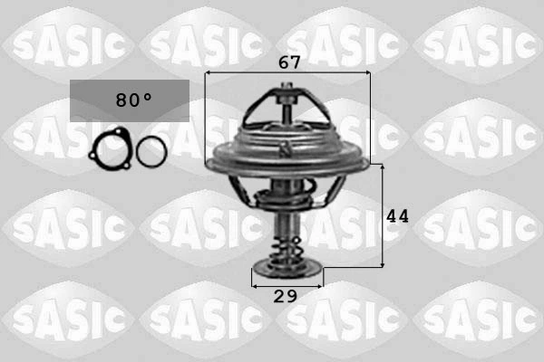 Thermostat, coolant