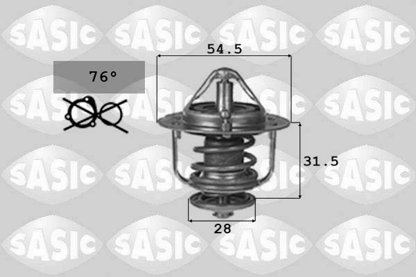 Thermostat, coolant