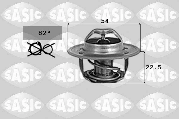 Thermostat, coolant