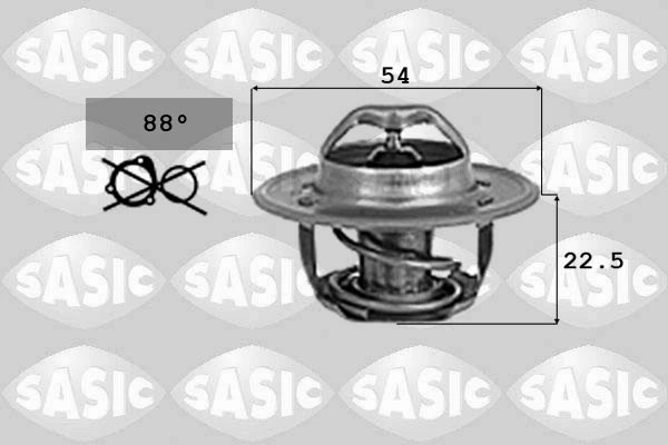 Thermostat, coolant