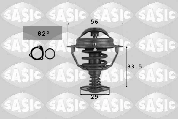 Thermostat, coolant