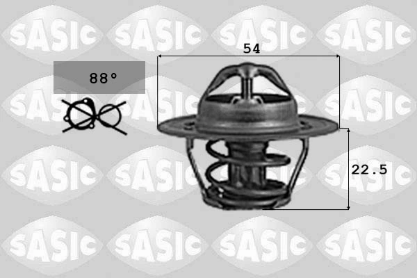 Thermostat, coolant