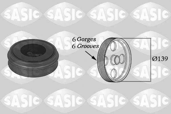 Belt Pulley, crankshaft