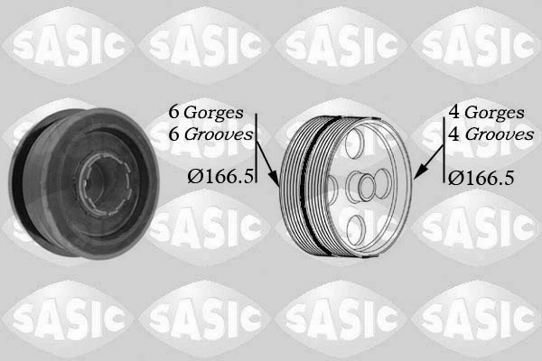Belt Pulley, crankshaft