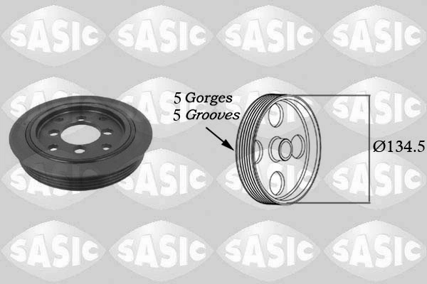 Belt Pulley, crankshaft