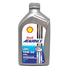 Engine oil SHELL ADVANCE 4T ULTRA 15W-50 1L 4-stroke motorcycle oil