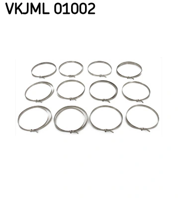 Assortment, clamping clips