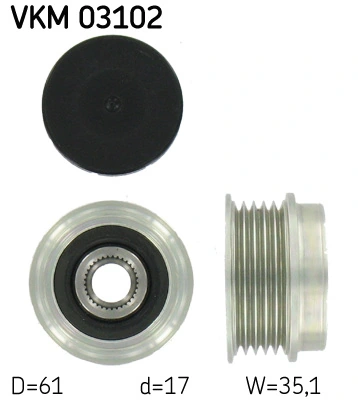 Alternator Freewheel Clutch