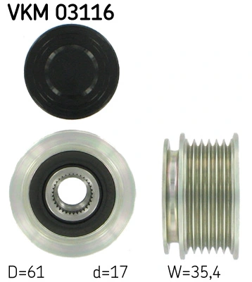 Alternator Freewheel Clutch