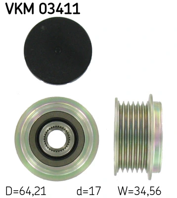 Alternator Freewheel Clutch