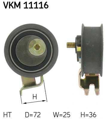 Tensioner Pulley, timing belt