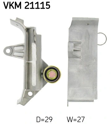 Deflection Pulley/Guide Pulley, timing belt
