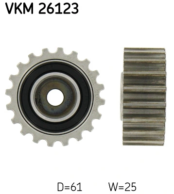 Deflection Pulley/Guide Pulley, timing belt