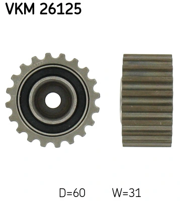 Deflection Pulley/Guide Pulley, timing belt