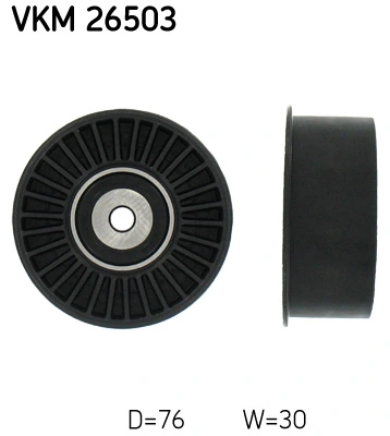 Deflection Pulley/Guide Pulley, timing belt
