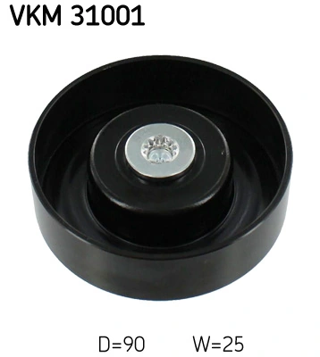 Deflection/Guide Pulley, V-ribbed belt