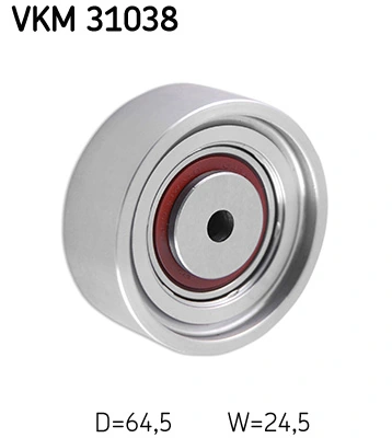 Deflection/Guide Pulley, V-ribbed belt