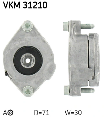 Belt Tensioner, V-ribbed belt
