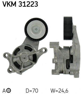Belt Tensioner, V-ribbed belt