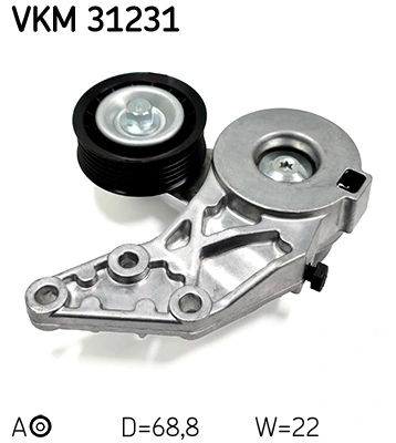 Belt Tensioner, V-ribbed belt