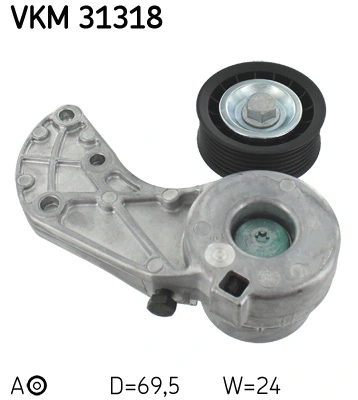 Belt Tensioner, V-ribbed belt