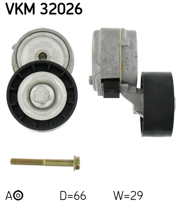 Belt Tensioner, V-ribbed belt