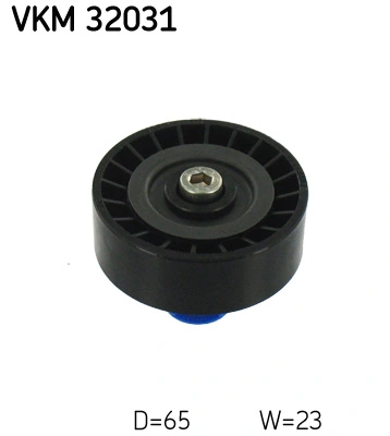 Deflection/Guide Pulley, V-ribbed belt