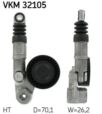 Belt Tensioner, V-ribbed belt
