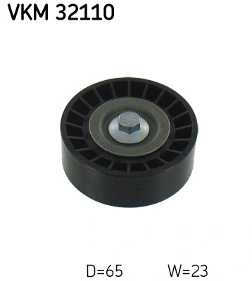 Deflection/Guide Pulley, V-ribbed belt