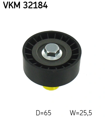 Deflection/Guide Pulley, V-ribbed belt