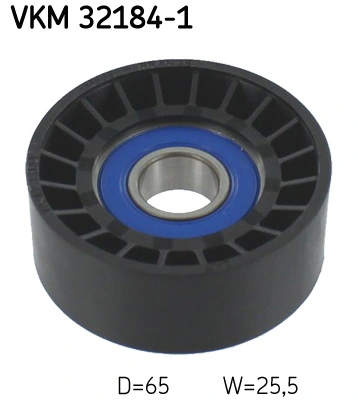 Deflection/Guide Pulley, V-ribbed belt