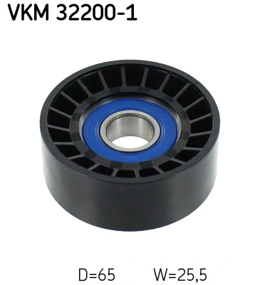 Deflection/Guide Pulley, V-ribbed belt