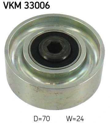 Deflection/Guide Pulley, V-ribbed belt