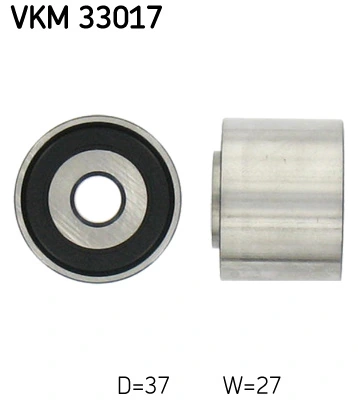 Deflection/Guide Pulley, V-ribbed belt