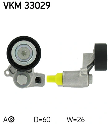 Belt Tensioner, V-ribbed belt