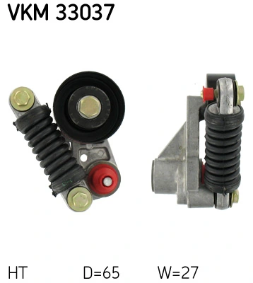 Belt Tensioner, V-ribbed belt