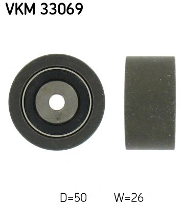 Deflection/Guide Pulley, V-ribbed belt