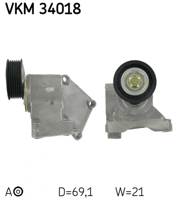 Belt Tensioner, V-ribbed belt